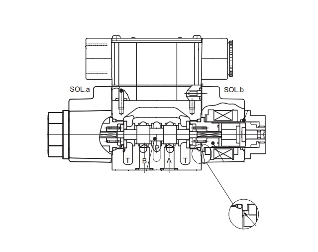 Схема клапана LS-G02-4CP-30-N
